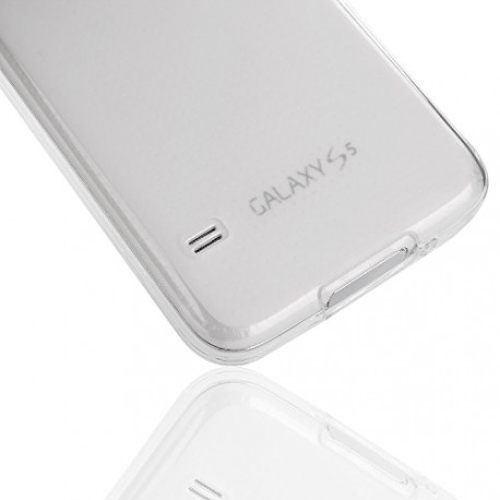 Bingsale Coque de protection en silicone et TPU pour Samsung Galaxy S5 Mini (Samsung Galaxy S5 Mini, transparent)