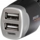 AmazonBasics Chargeur allume-cigare double USB pour appareils Apple et Android 4 A