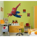 Hero Spiderman Grand sticker mural Spiderman pour chambre d'enfant