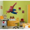 Hero Spiderman Grand sticker mural Spiderman pour chambre d'enfant
