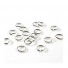 Anneaux de jonction pour la création de bijoux - Lot de 200 / 6 mm