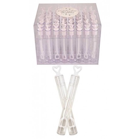 Lot de 48 flacons de bulles de savon pour mariage