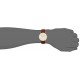 Daniel Wellington - 0507DW - St Mawes - Montre Mixte - Quartz Analogique - Cadran Rose - Bracelet Cuir Marron