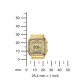 Casio - Vintage - LA670WEGA-9EF - Montre Femme - Quartz Digital - Cadran Doré - Bracelet Acier Doré