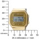 Casio - A168WG-9W - Vintage - Montre Mixte - Quartz Digital - Cadran LCD - Bracelet Acier plaqué Doré