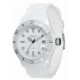 Madison New York - SU4167B - Montre Mixte - Quartz Analogique - Cadran Blanc - Bracelet Silicone Blanc