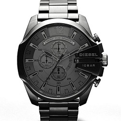 Diesel - DZ4282 - Montre Homme - Quartz Chronographe - Chronomètre - Bracelet Acier Inoxydable Plaqué Gris