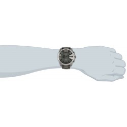 Diesel - DZ4282 - Montre Homme - Quartz Chronographe - Chronomètre - Bracelet Acier Inoxydable Plaqué Gris