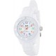 ICE-Watch - Montre enfants - Quartz Analogique - Ice-Mini - White - Mini - Cadran Blanc - Bracelet Silicone Blanc - MN.WE.M.S.12
