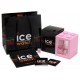 ICE-Watch - Montre Mixte - Quartz Analogique - Ice-Forever - Pink - Small - Cadran Rose - Bracelet Silicone Rose - SI.PK.S.S.09