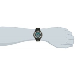 Casio - SGW-100-1V - Sports - Montre Homme - Quartz Digital - Cadran LCD - Bracelet Résine Noir