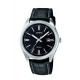 Casio - Vintage - MTP-1302L-1AVEF - Montre Homme - Quartz Analogique - Cadran Noir - Bracelet Cuir Noir