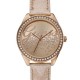 Guess - W0161L1 - Montre Femme - Quartz Analogique - Bracelet Cuir Or Rose