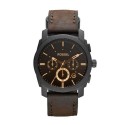 Fossil - FS4656 - Montre Homme - Quartz Analogique - Chronomètre - Bracelet Cuir Marron