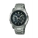 Casio - LIW-M610TDS-1AER - Waveceptor - Montre Homme - Quartz Analogique - Cadran Noir - Bracelet Titane Gris