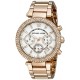 Michael Kors - MK5491 - Montre Femme - Quartz Analogique - Cadran Blanc - Bracelet Acier Doré