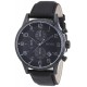 Hugo Boss - 1512567 - Montre Homme - Quartz Analogique - Cadran - Bracelet Cuir Noir