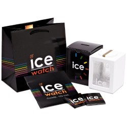 ICE-Watch - Montre femme - Quartz Analogique - ICE Glam - White - Unisex - Cadran Blanc - Bracelet Silicone Blanc - ICE.GL.WE.U.