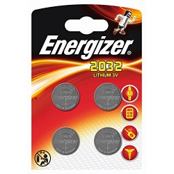 ENERGIZER Blister de 4 Piles Lithium CR 2032 Maxi