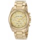 Michael Kors - MK5166 - Montre Femme - Quartz Analogique - Chronographe - Empierrée - Bracelet Acier Jaune