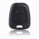 Coque concu pour CLE telecommande Peugeot 107 207 307 Citroen C1 C2 C3 C4 C5 fob case remplacement