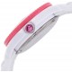 ICE-Watch - Montre Mixte - Quartz Analogique - Ice-White - White - fluo pink - Small - Cadran Rose - Bracelet Silicone Blanc - S