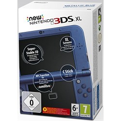 Console New Nintendo 3DS XL - bleu métallique