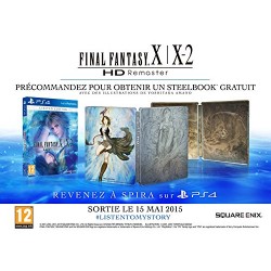 Final Fantasy X/X-2 HD Remaster + Steelbook