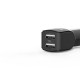 Anker® USB 24W / 2.4A + 2.4A (4.8A max) Chargeur Allume Cigare Usb, Chargeur de Voiture Dual-Ports équipé de la Technologie Powe