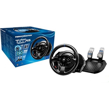 Thrustmaster T300 RS Volant + Pédalier pour PS3/PS4 et PC Noir compatible avec Drive Club, The Crew et Project Cars