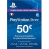 Carte Playstation Network 50EUR [Téléchargement]
