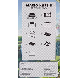 Console Nintendo Wii U 32 Go noire + Mario Kart 8 préinstallé - premium pack