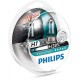 AMPOULES DE PHARE AVANT ORIGINE PHILIPS XTREME VISION +130 H7 (2PCS) 12972XV+S2