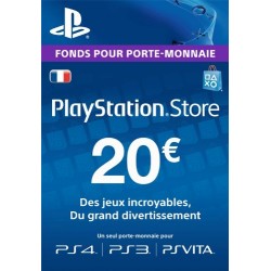 Carte Playstation Network 20 [Téléchargement]