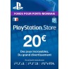 Carte Playstation Network 20 [Téléchargement]