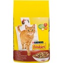 FRISKIES Boeuf, Poulet, Légumes ajoutés - 7,5 KG - Croquettes pour chat adulte