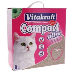 Vitakraft 14031 Litière Compact Ultra pour chat 8 kg