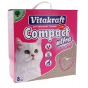 Vitakraft 14031 Litière Compact Ultra pour chat 8 kg