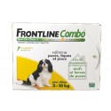 Frontline Combo chien 2/10 kg boite de 6 pipettes anti-puces et tiques