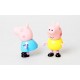 Peppa Pig Famille Papa & Maman Peppa Et George Figures Toy Doll Set Nouvelle Chaude