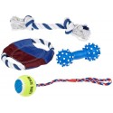 Trixie Sun'N'Fun Set de 4 Jouets pour Chien