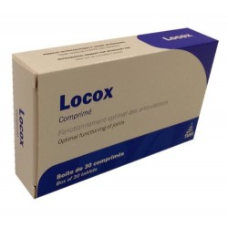 Locox boite de 30 comprimés Fonctionnement des articulations chien et chat