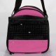 Cage Caisse Sac Panier Valise De Transport Pour CHIEN CHAT ANIMAUX Rose Taille L 42*27*24cm UK