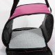 Cage Caisse Sac Panier Valise De Transport Pour CHIEN CHAT ANIMAUX Rose Taille L 42*27*24cm UK