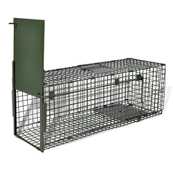 Cage piège pour animauxn une entrée anti rongeur