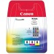 Canon CLI-8 Cartouche d'encre d'origine Pack de 3 Cyan, Magenta, Jaune