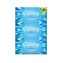 Kleenex® Original format promo 6X88 (Modèle aléatoire)