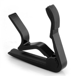 FACILLA® Capodastre Capo Pince Métal Métallique Noir pour Guitare Guitar