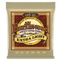 Ernie Ball - Cordes pour les guitares folk, acoustiques et électro acoustiques Earthwood jeu folk extra light 10 50