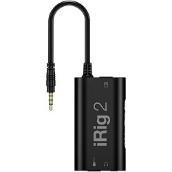 IK Multimedia iRig 2 Interface Guitare Noir